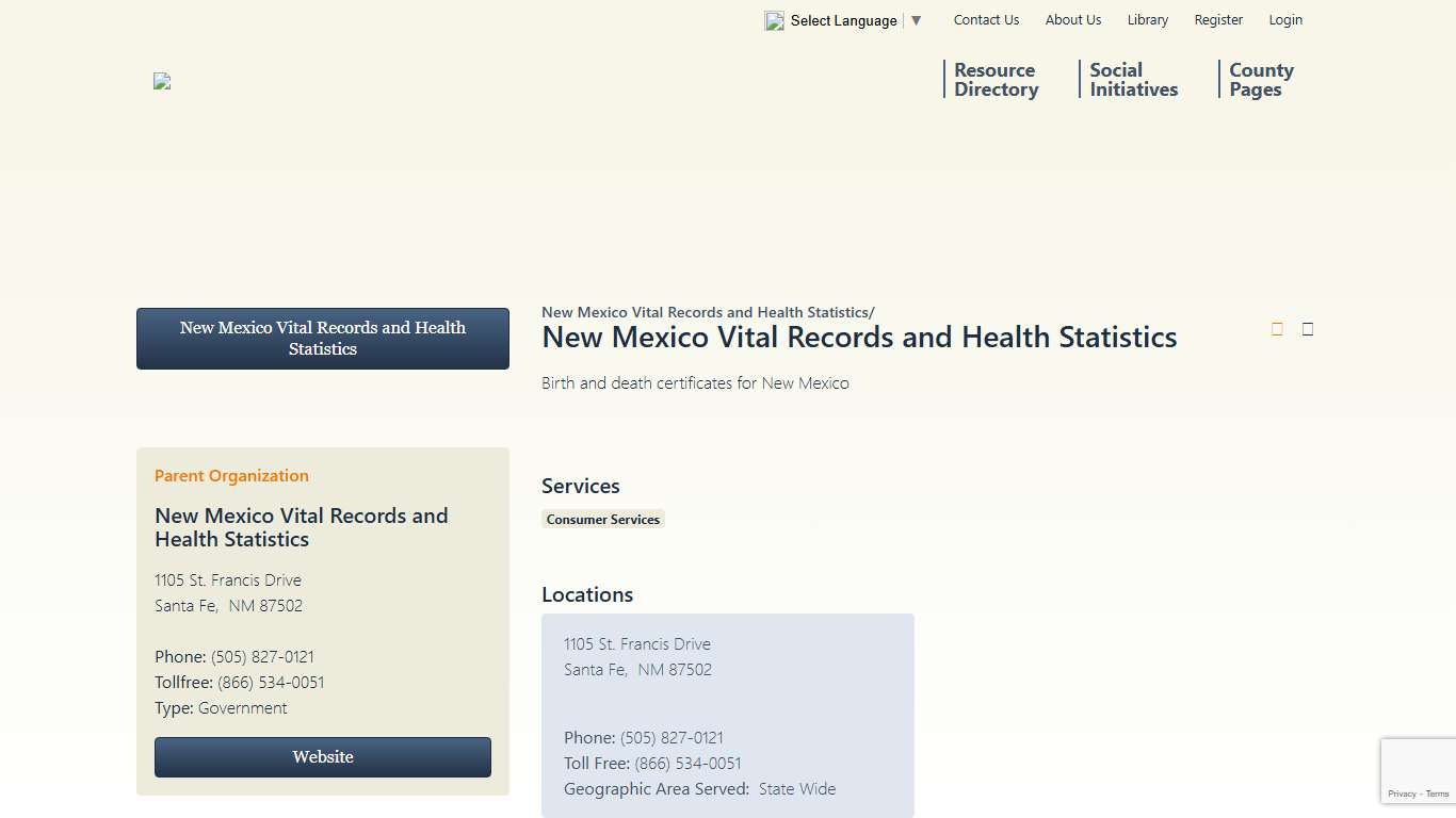 New Mexico Vital Records and Health Statistics | New Mexico Vital Records and Health Statistics